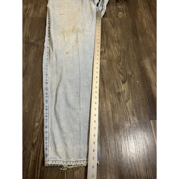 Vtg 1998 USA Levi's 560 Loose Fit Tapered Leg Denim Jeans Size 38x32 - Picture 3 of 12